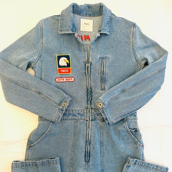 P&Co Women’s Denim Jumpsuit - Picture 3 of 16